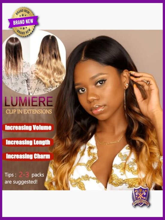 Clip In Human Hair Extensions Body Wave 14 Inch 8pcs 20 Clips Seamless main image 4